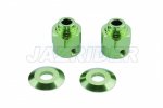 Axial Racing Wraith Aluminum Hex. Wheel Hub / 5mm Wider (Green)