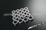 TAMIYA TT01  TT-01D TT01D TT-01R TT01R TT02B TT-02B CHASSIS Metal Shielded RC Ball Bearing Set - Jazrider [JR-CBR-TM-001]