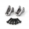 Tamiya CC-02 Chassis Aluminum Lower Suspension Link Mount (Gun Metal)