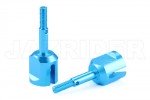 Tamiya TT-02 Aluminum Wheel Axle (Light Blue)